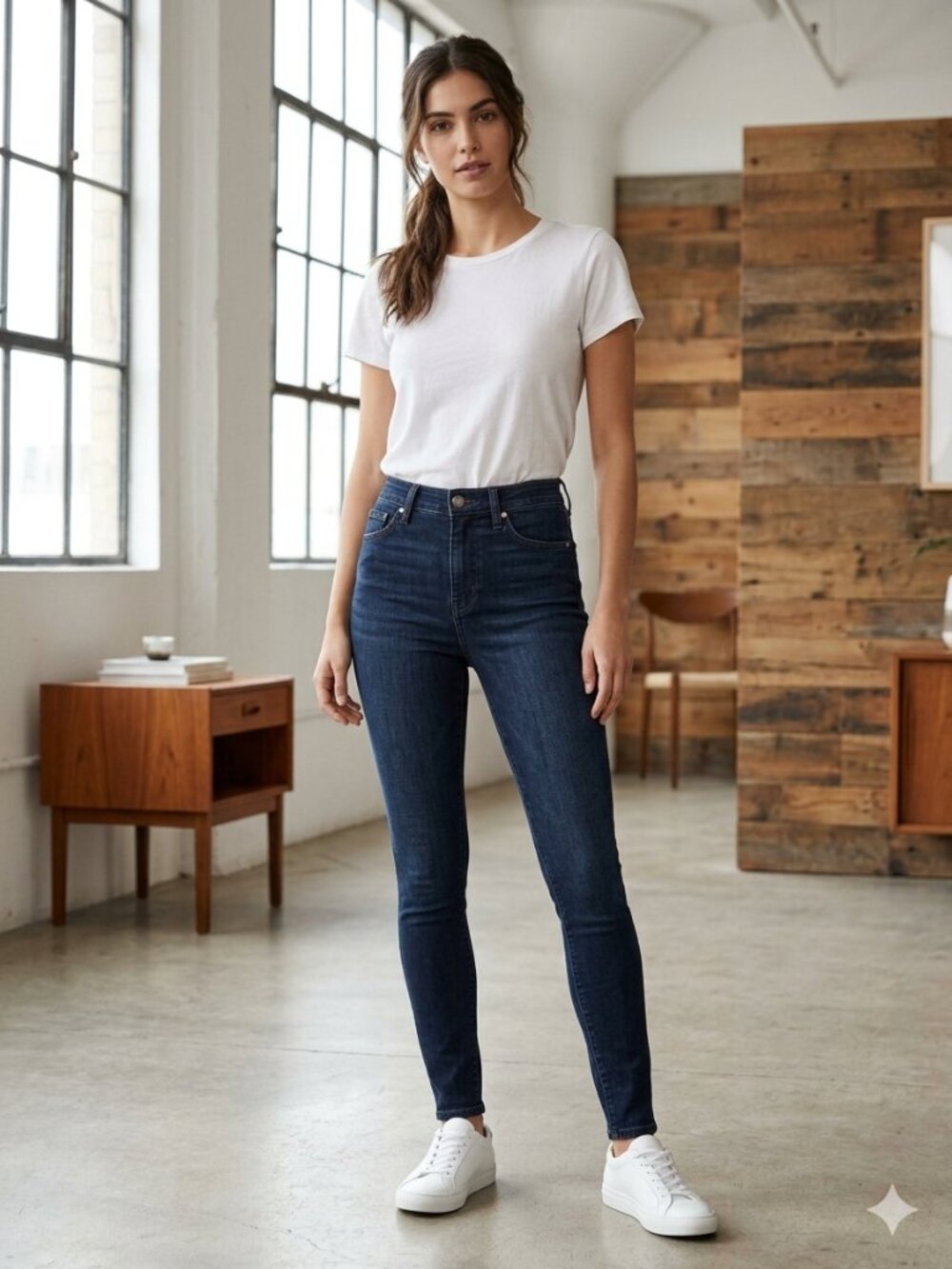Reitmans Petite Skinny Dark Wash Jeans Size 0